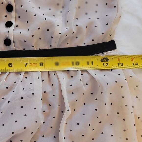 ✨NWT✨ For Love and Lemons Polka Dot Maxi Dress - Picture 8 of 11